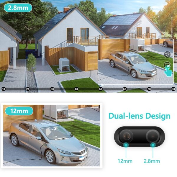 4K Megapixel WiFi Outdoor Camera with ONVIF and Yuntai Webcam Features - Image 3