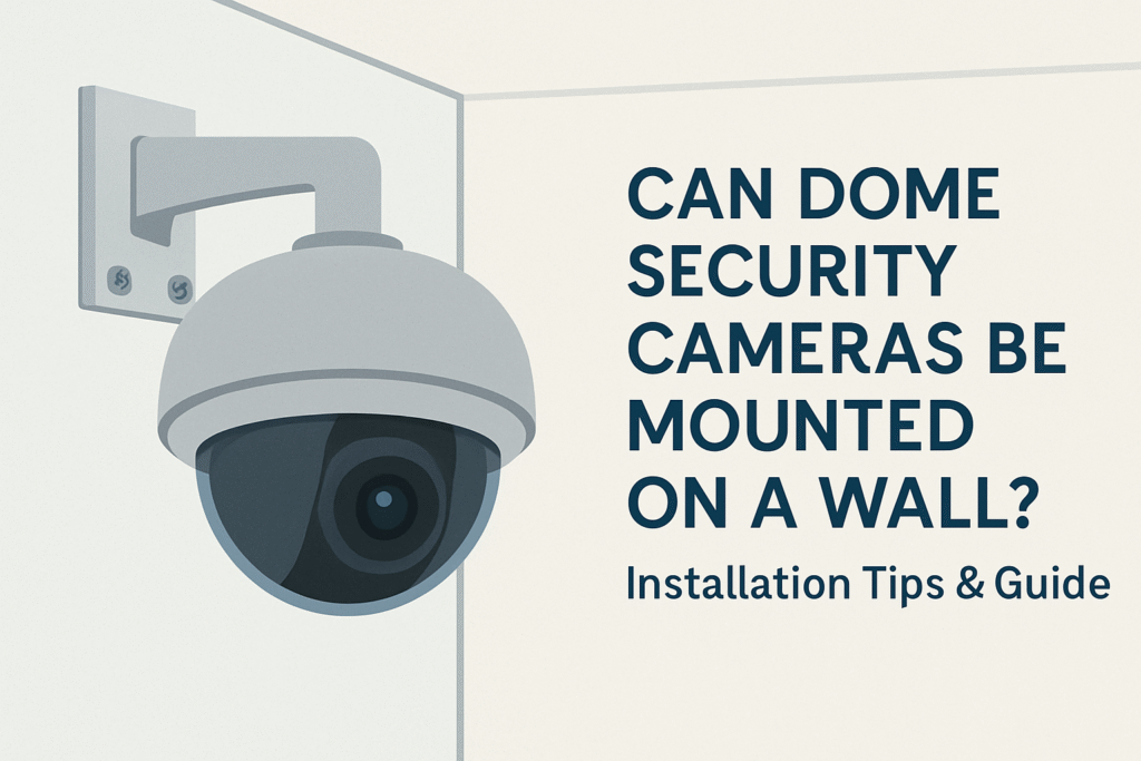 Can Dome Security Cameras Be Mounted on a Wall? Installation Tips & Guide