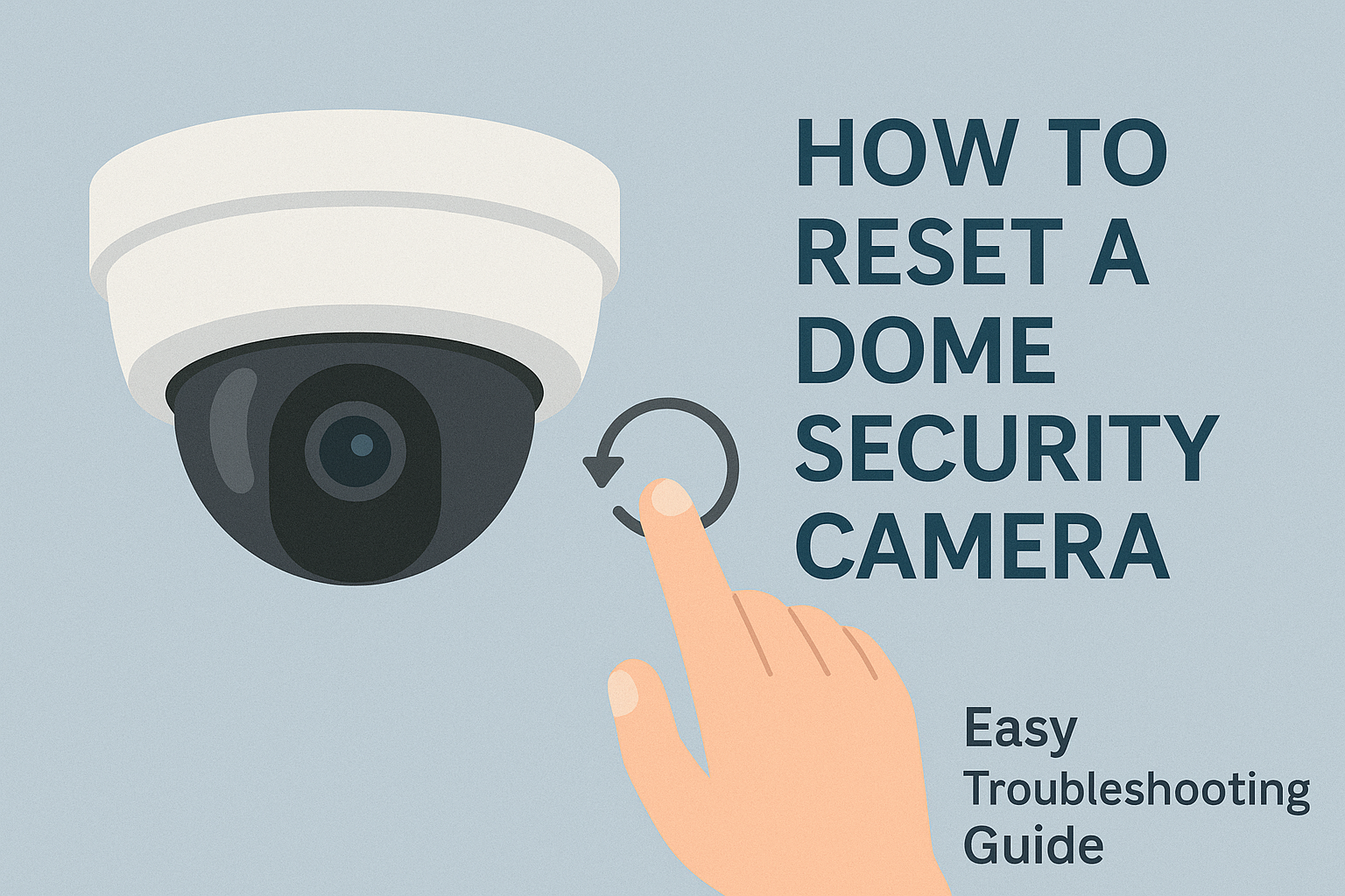 How to Reset a Dome Security Camera: Easy Troubleshooting Guide