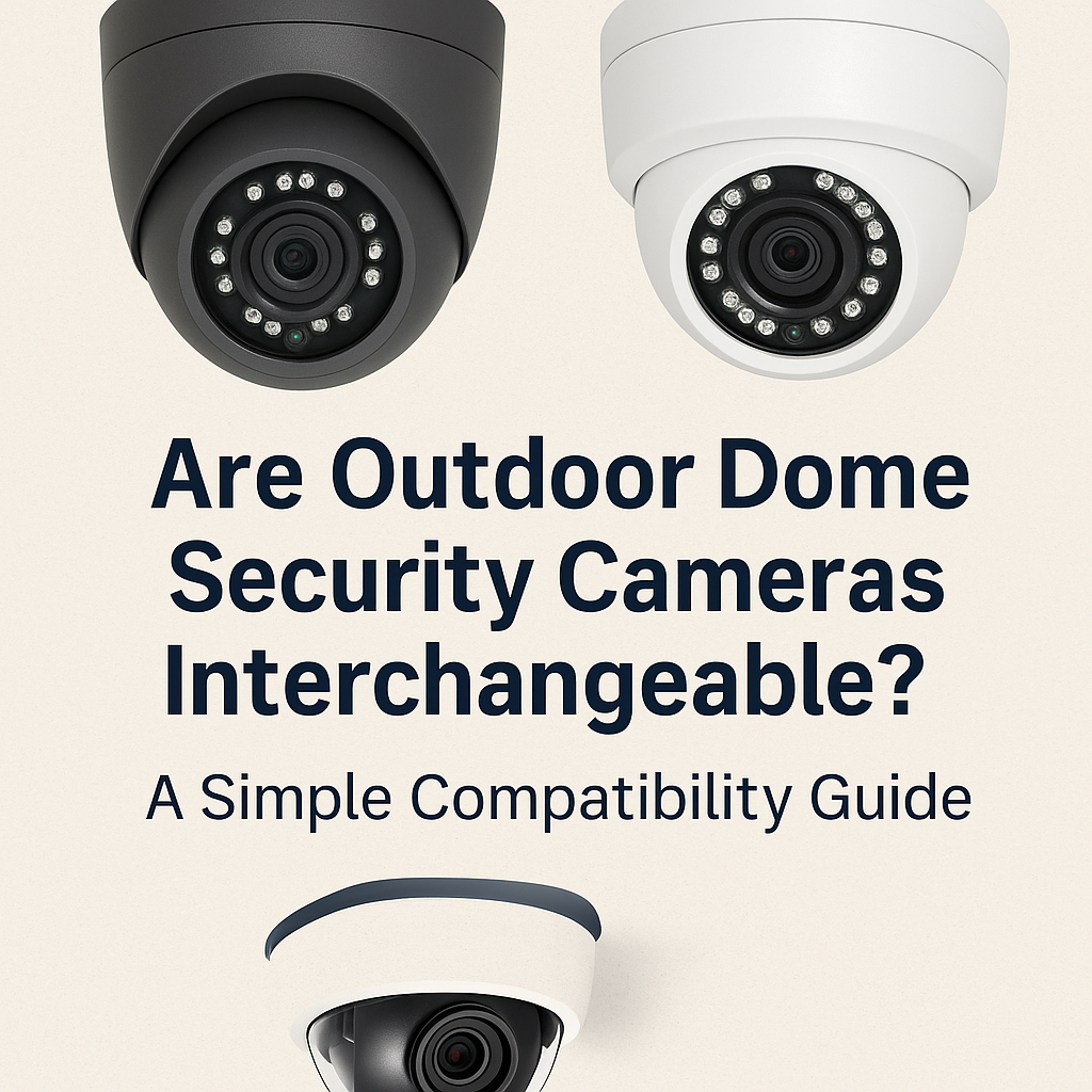 Are Outdoor Dome Security Cameras Interchangeable? A Simple Compatibility Guide