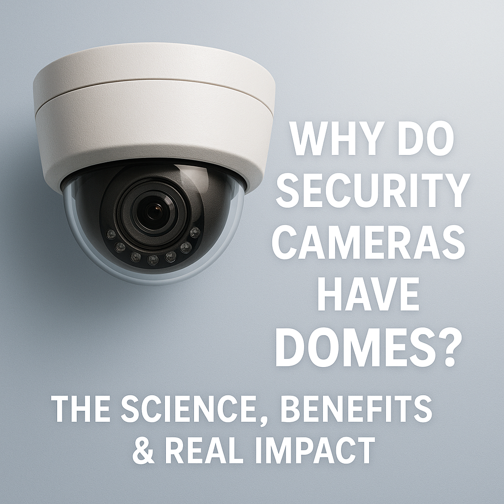 Why Do Security Cameras Have Domes? The Science, Benefits & Real Impact