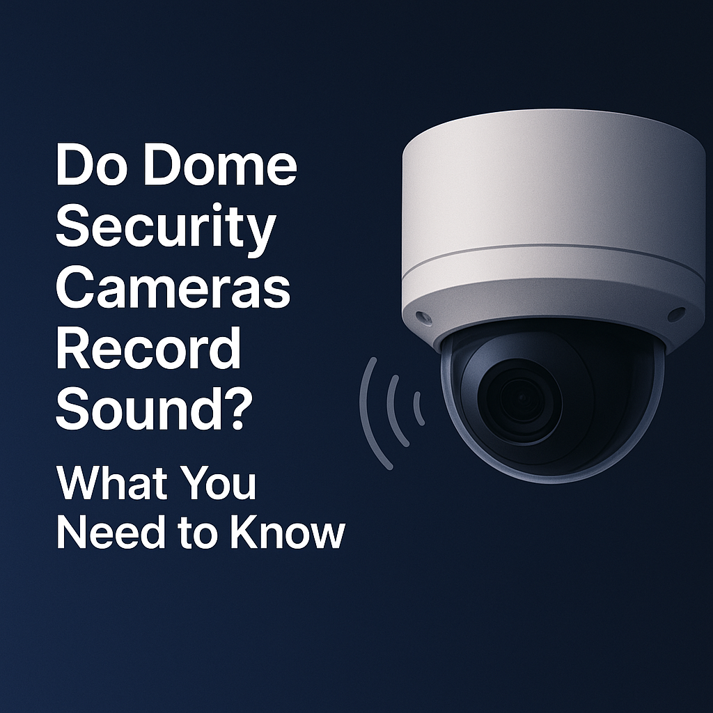 Do Dome Security Cameras Record Sound? What You Need to Know