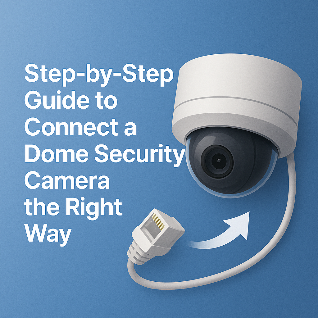 Step-by-Step Guide to Connect a Dome Security Camera the Right Way