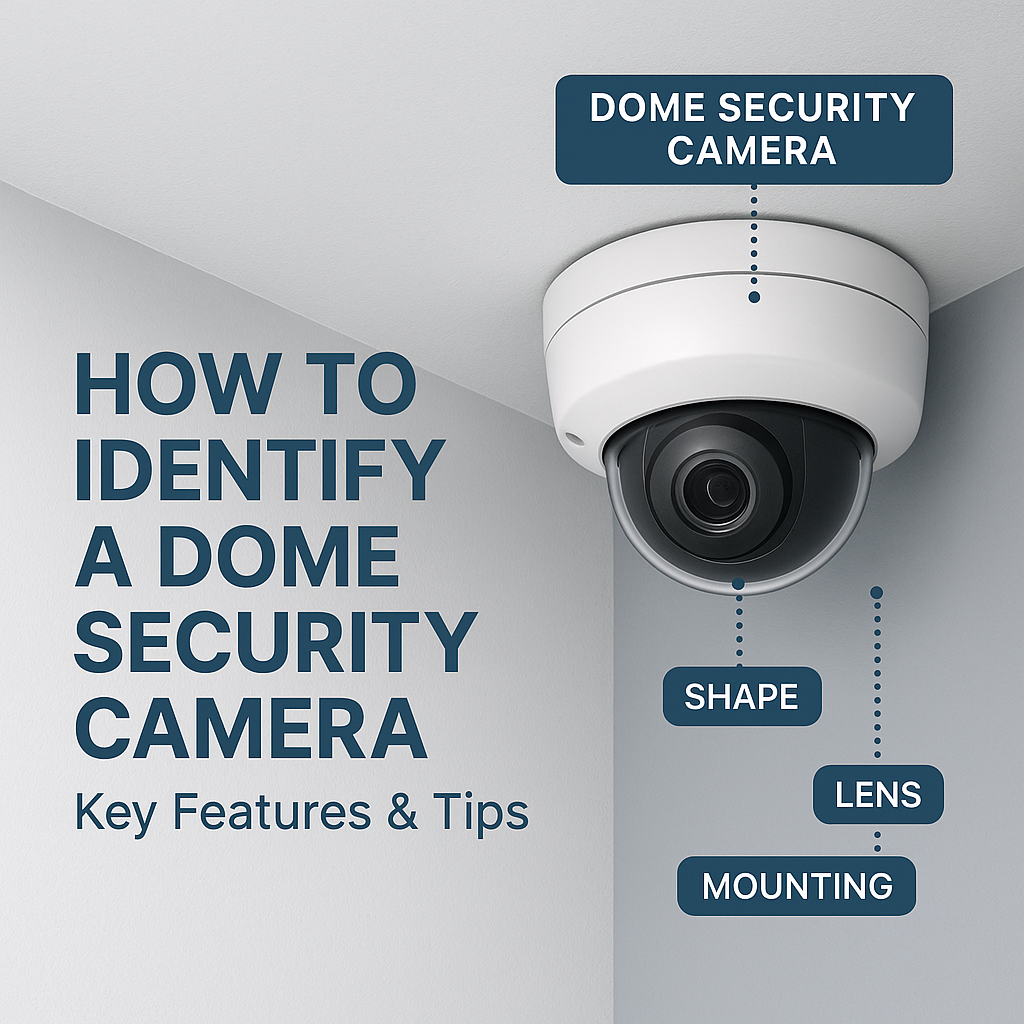 How to Identify a Dome Security Camera: Key Features & Tips