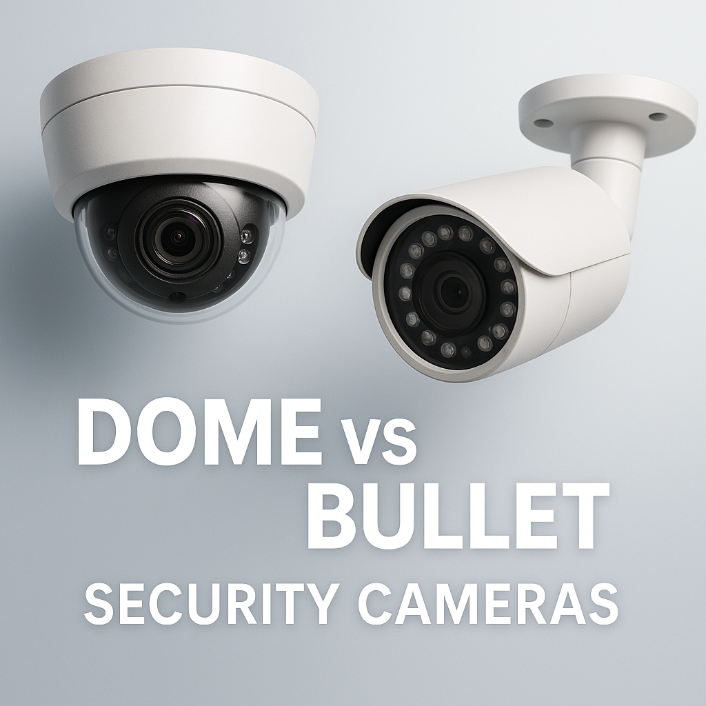 Dome vs Bullet Security Cameras: Which One is Right for You?