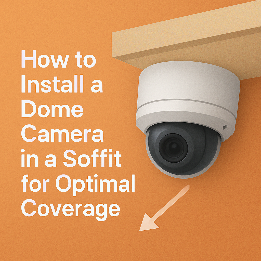 How to Install a Dome Camera in a Soffit for the Best Security Coverage