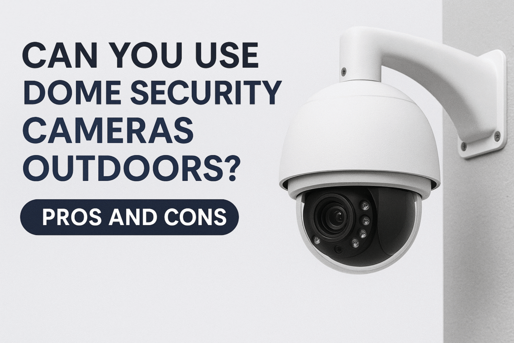 Can You Use Dome Security Cameras Outdoors? Pros & Cons Explained